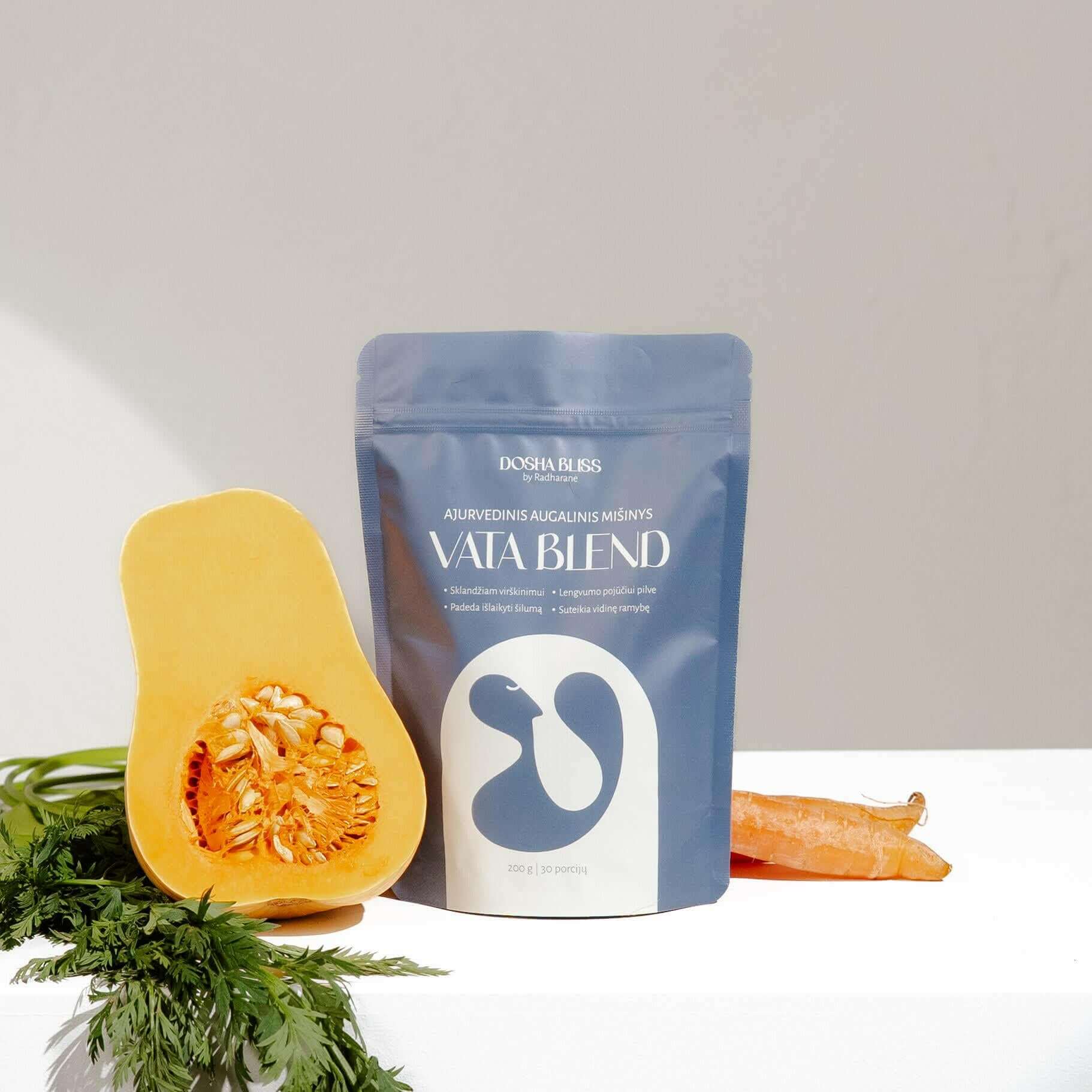 Vata Blend augalinis mišinys – pagalba pilvo pūtimui